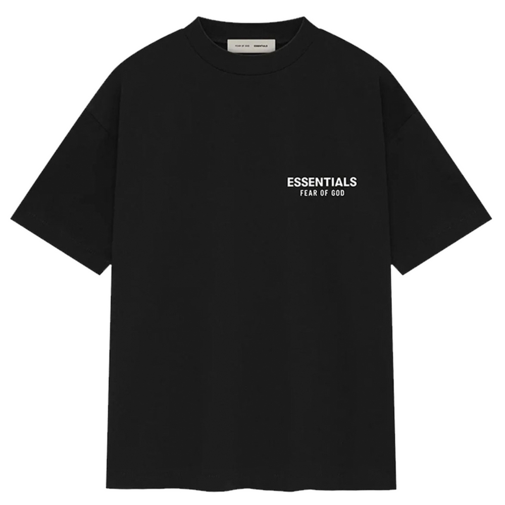 FOG Essentials Classic Fit Short-Sleeve Tee ‘Jet Black’ | Hype Vault