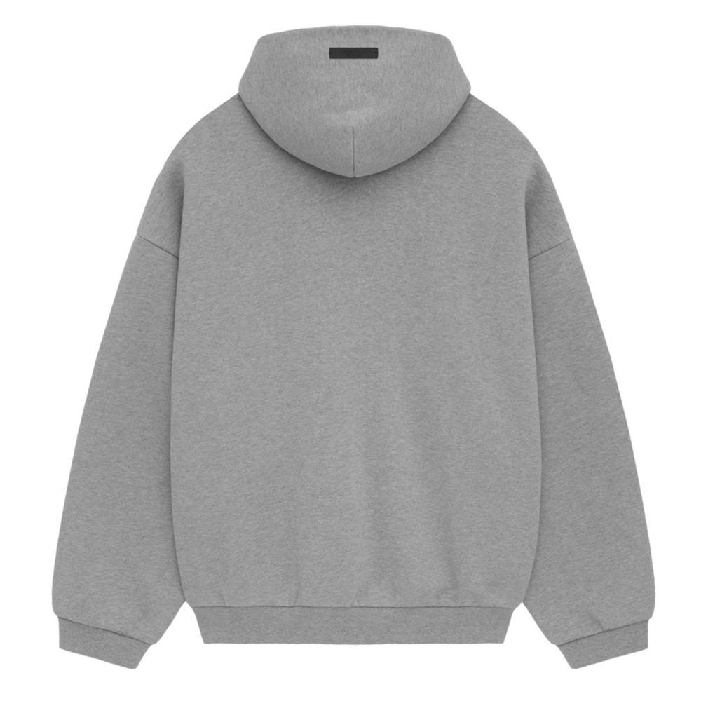 Fear of God Essentials Fleece Hoodie Dark Heather (FW24) | Hype Vault