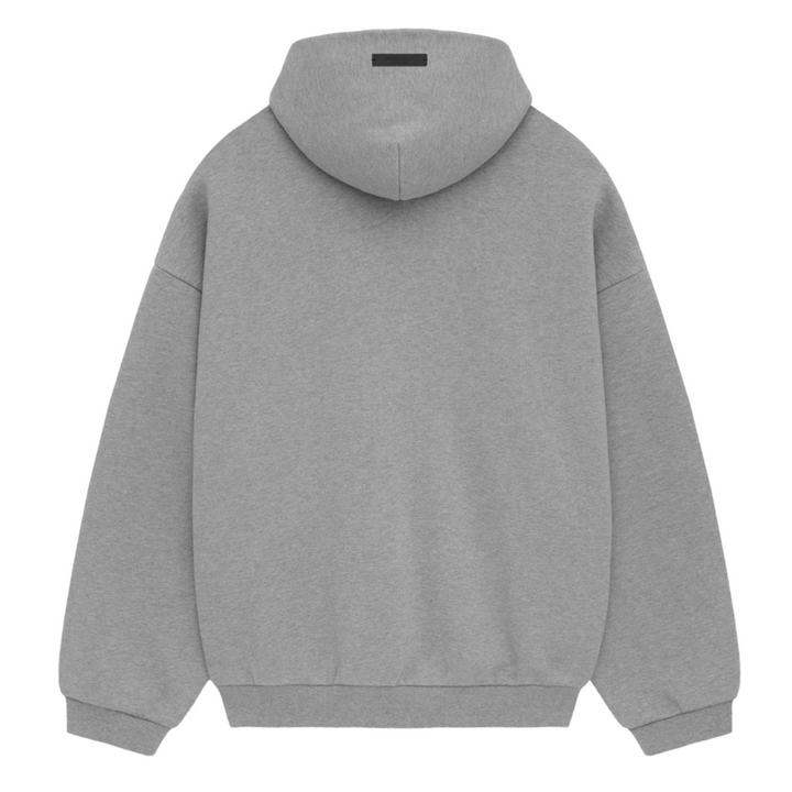 Fear of God Essentials Fleece Hoodie Dark Heather (FW24) | Hype Vault