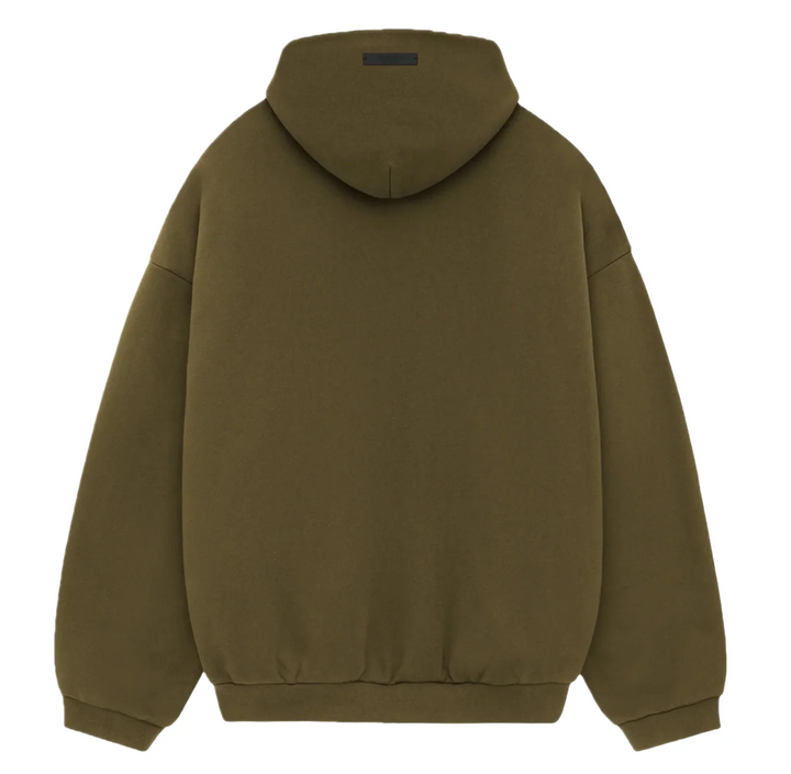 Fear of God Essentials Fleece Hoodie Olive (FW24)