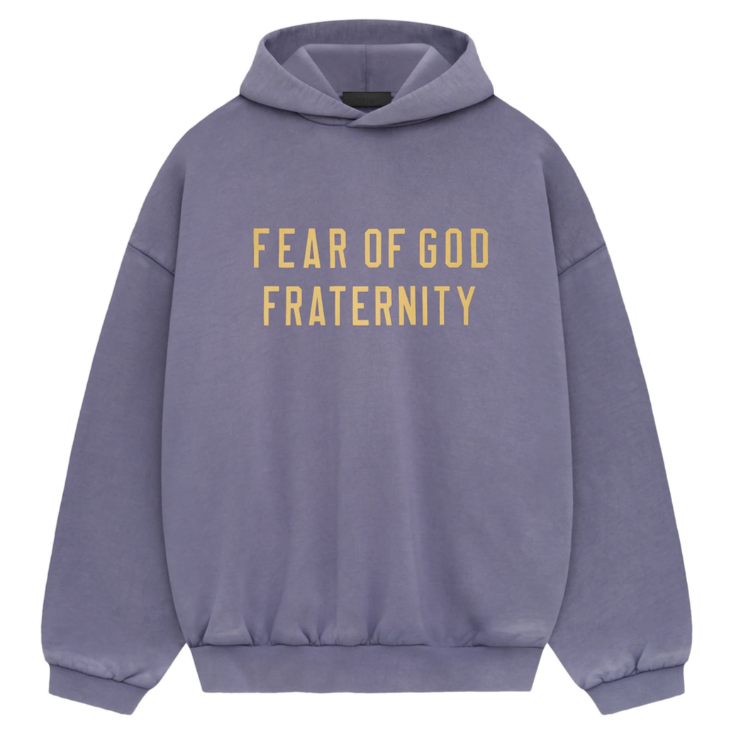 Fear Of God Essentials Heavy Fleece Hoodie Lavender (FW24) | Hype Vault