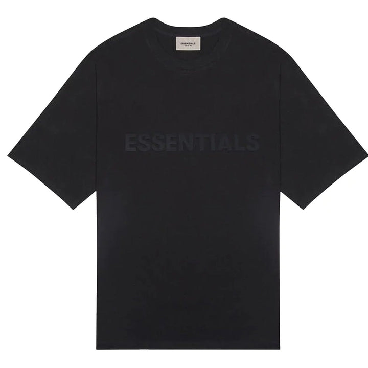 Fear of God Essentials Short-Sleeve Tee 'Black' Front Logo | Hype Vault Kuala Lumpur | Asia's Top Trusted High-End Sneakers and Streetwear Store