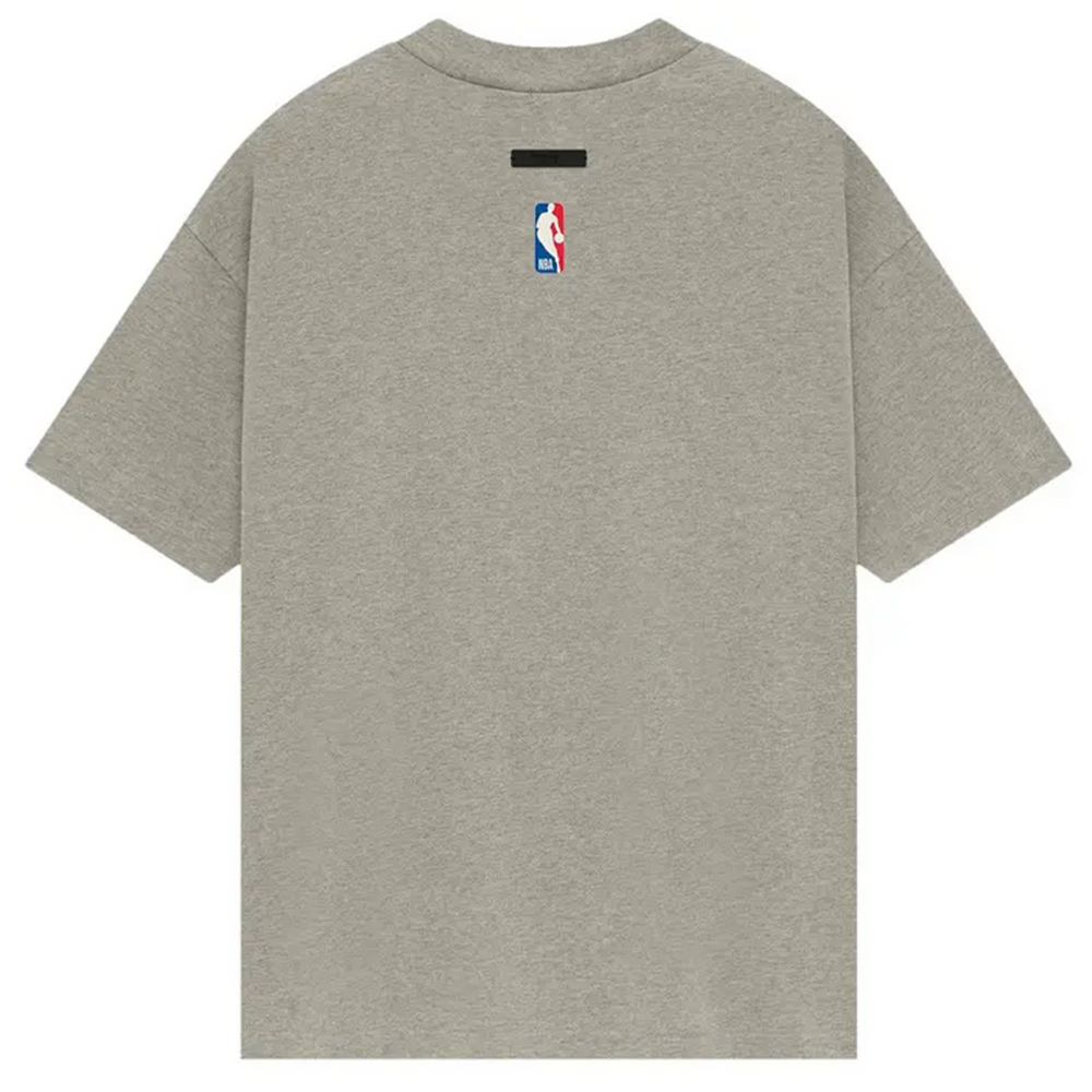 Fear of God Essentials NBA Warriors Tee ‘Warm Heather’ | Hype Vault