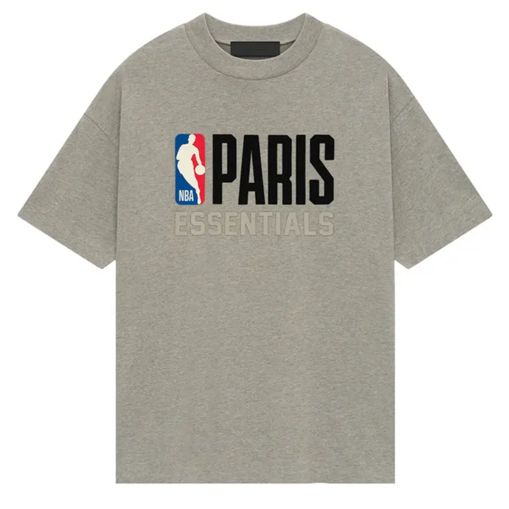 Fear of God Essentials Essentials Paris Tee ‘Warm Heather Grey’ | Hype Vault