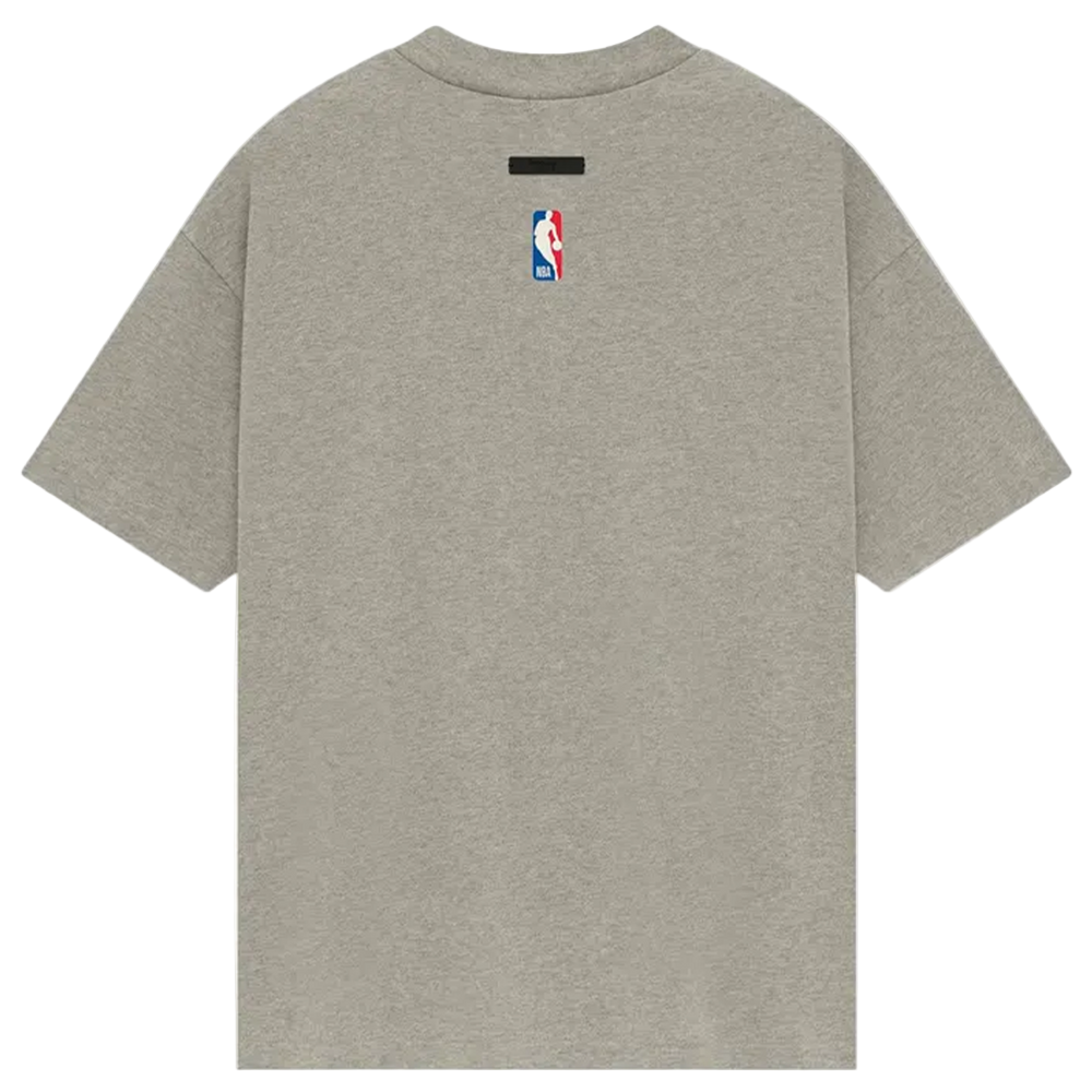 Fear of God Essentials Essentials NBA Sixers Tee ‘Warm Heather Grey’ | Hype Vault