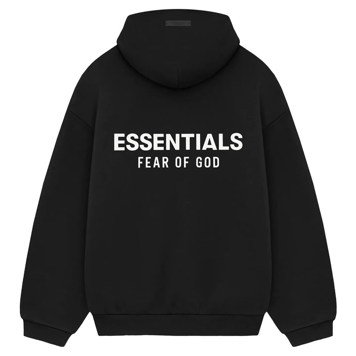 Fear of God Essentials Fleece Hoodie Black (FW24)