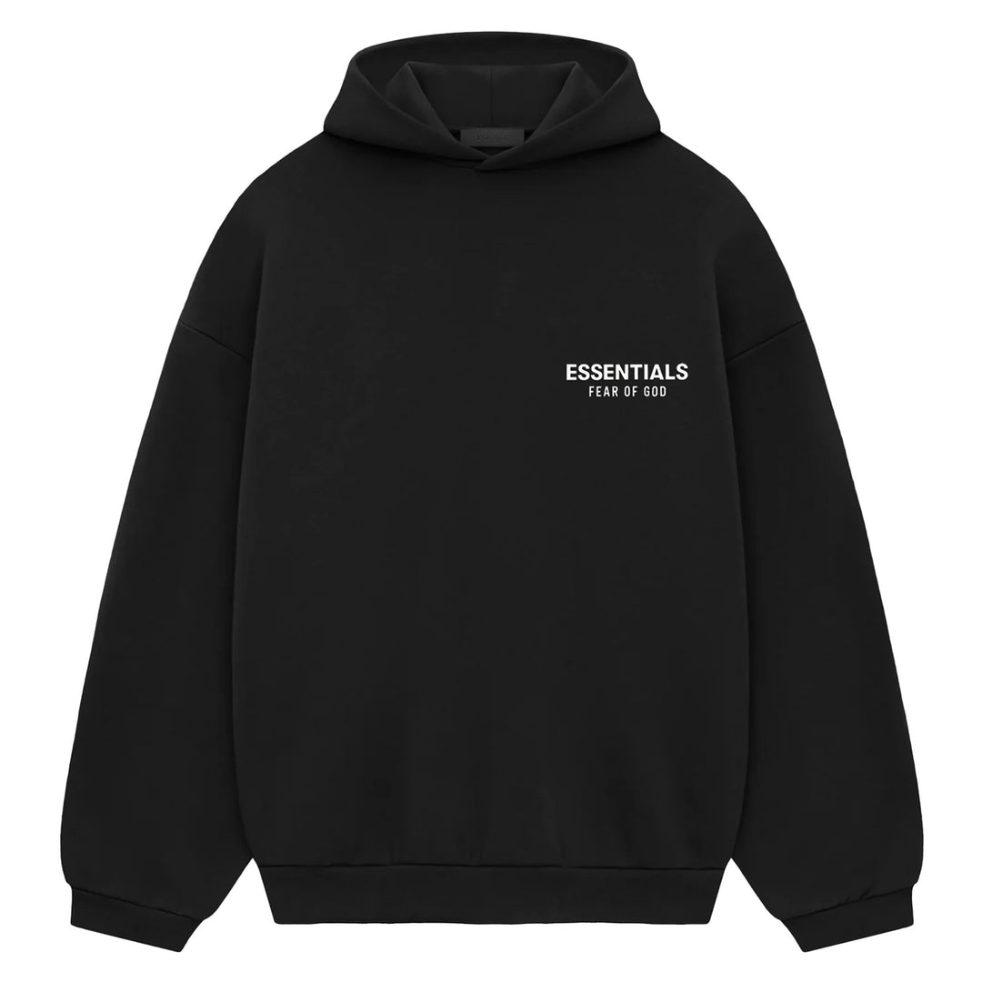 Fear of God Essentials Fleece Hoodie Black (FW24)