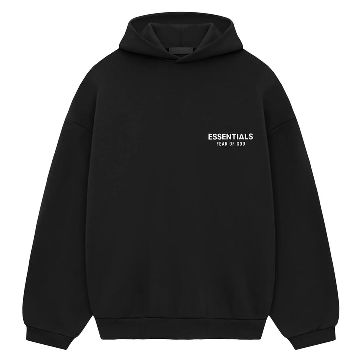 Fear of God Essentials Fleece Hoodie Black (FW24)
