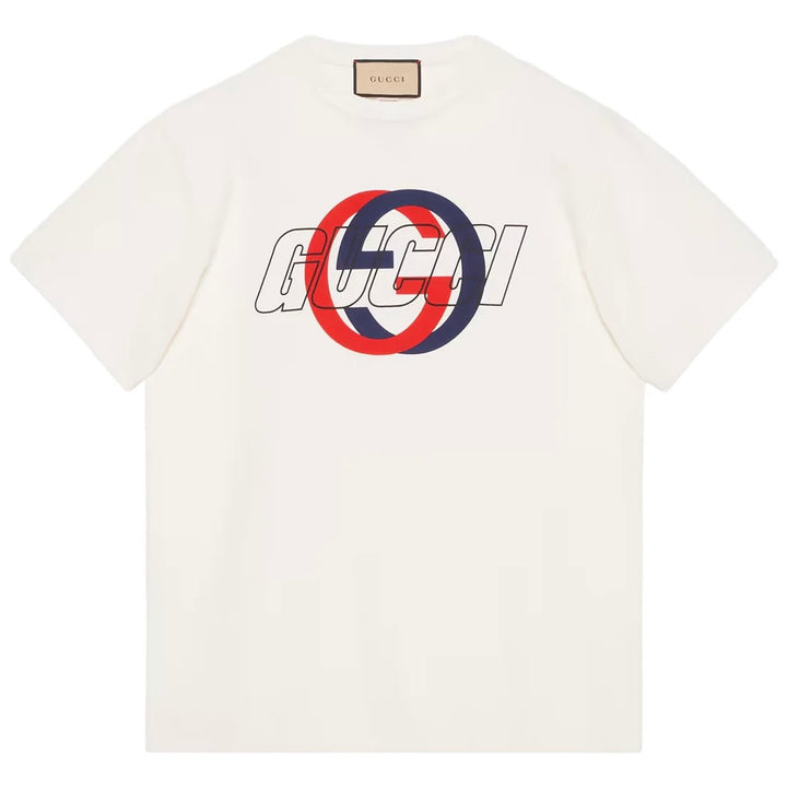 Gucci Cotton Jersey Printed T-Shirt ‘Off White’