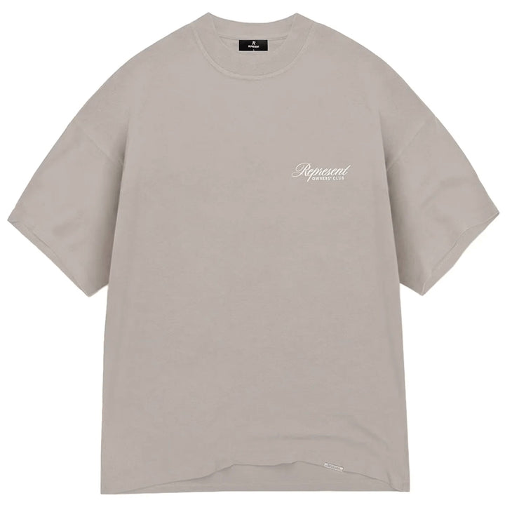 Represent Owners Club Script Tee Slate (SS25)