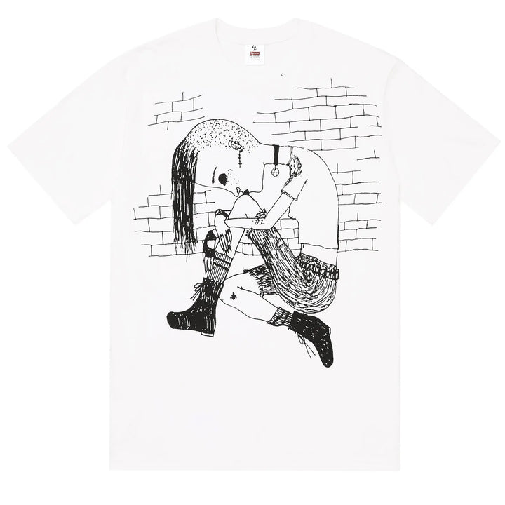 Supreme x Y’s Thinker Tee 'White' (FW25)