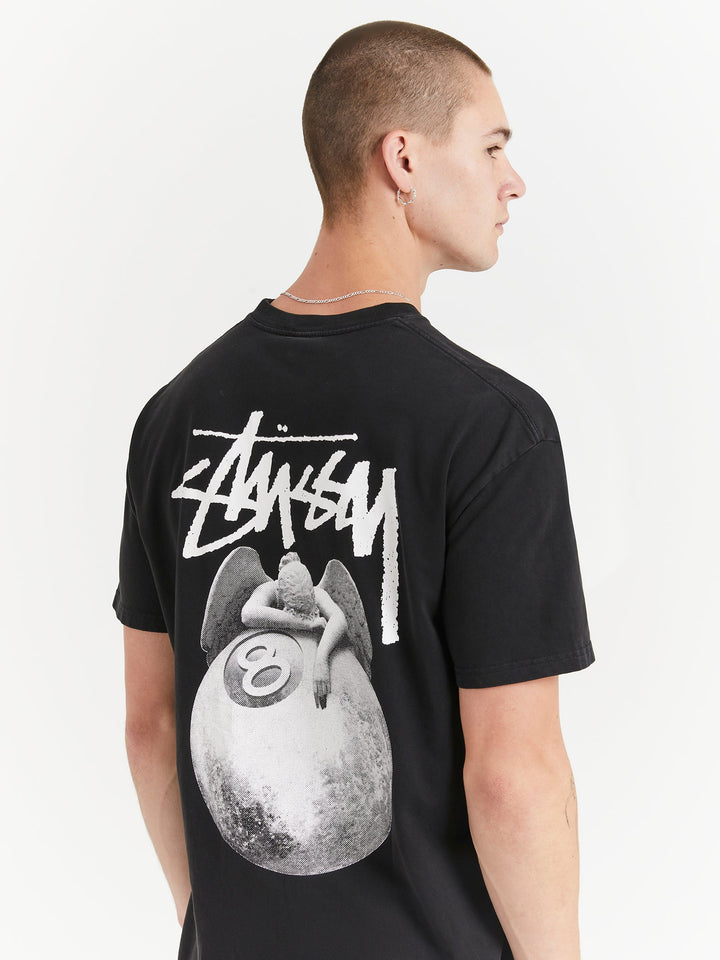 Stussy Angel Tee Black | Hype Vault Kuala Lumpur | Asia's Top Trusted High-End Sneakers and Streetwear Store
