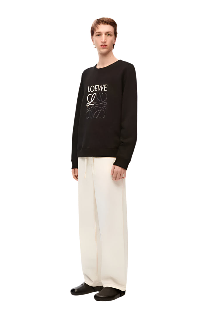 LOEWE Anagram Regular Fit Sweatshirt Black | Hype Vault