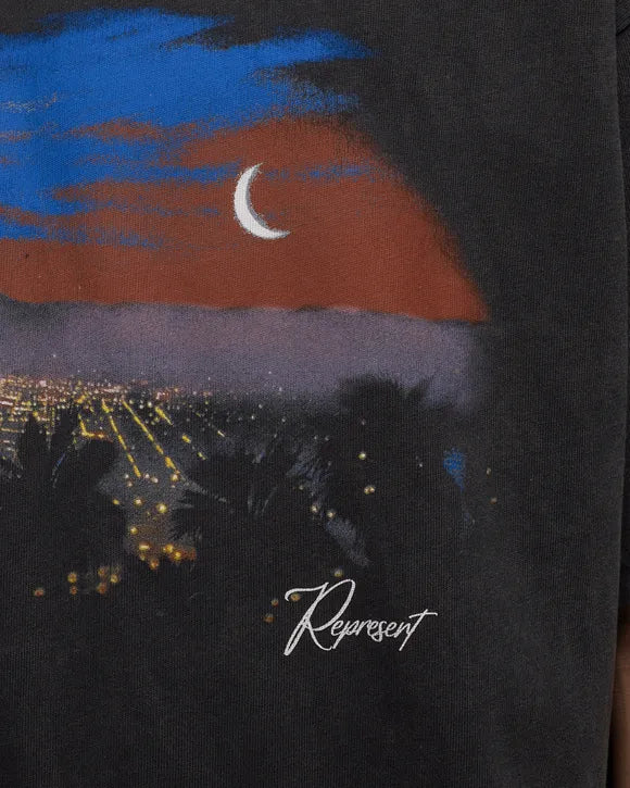 Represent The Hills T-Shirt Vintage Grey - Hype Vault 