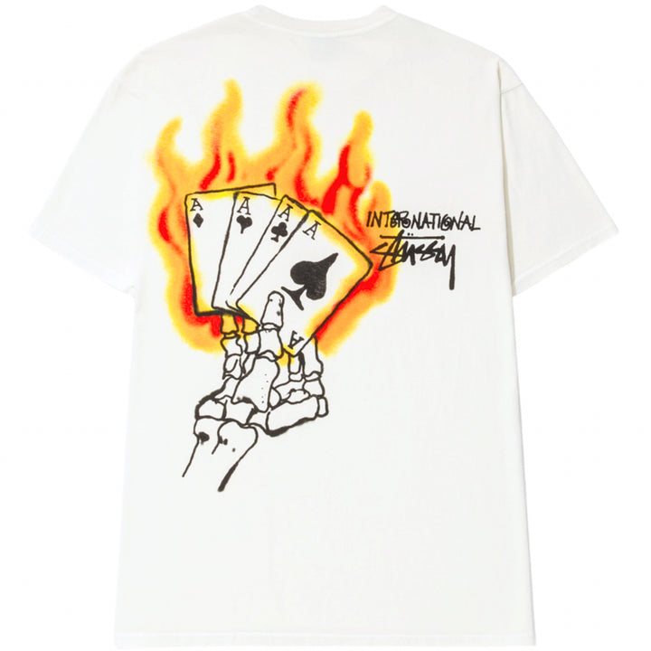 Stüssy Read Em' N' Weep Pigment Dyed Tee White (FW22)