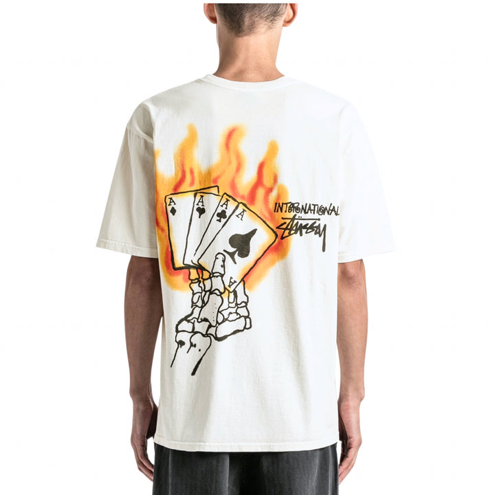 Stüssy Read Em' N' Weep Pigment Dyed Tee White (FW22)