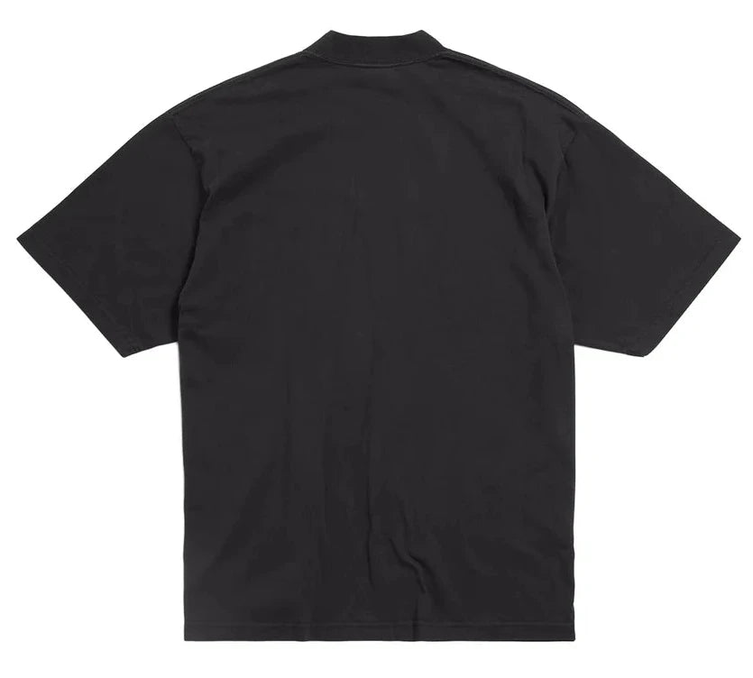 Balenciaga Political Stencil Medium Fit Tee Black (SS25)