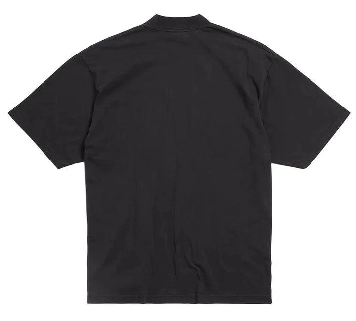 Balenciaga Political Stencil Medium Fit Tee Black (SS25)