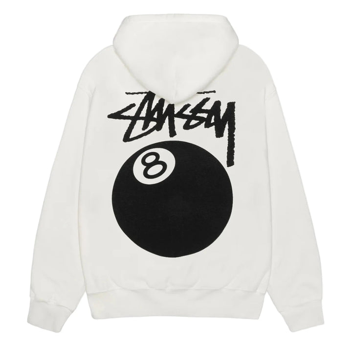 Stussy 8 Ball Pigment Dyed Zip Hoodie ‘Natural’ (FW24)