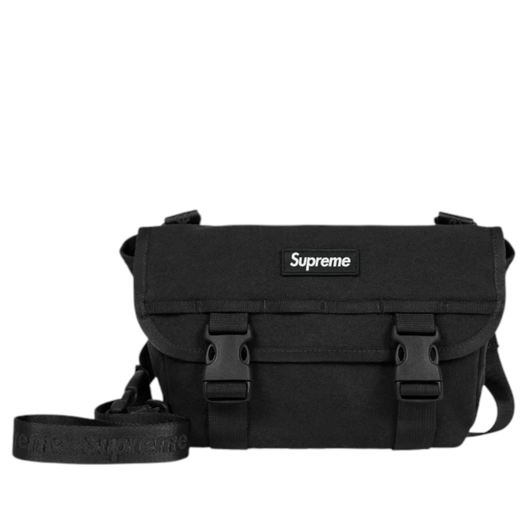 Supreme Mini Messenger Bag Black (SS25) - Hype Vault 