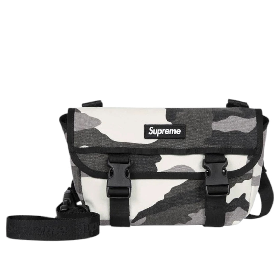 Supreme Mini Messenger Bag Snow Camo (SS25) - Hype Vault 