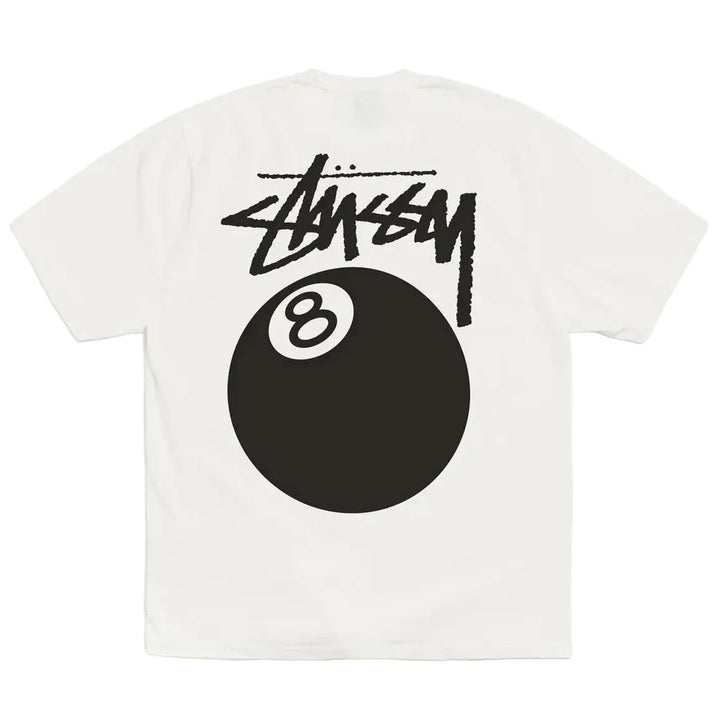 Stussy 8 Ball Pigment Dyed Tee Natural (SS24) - Hype Vault 