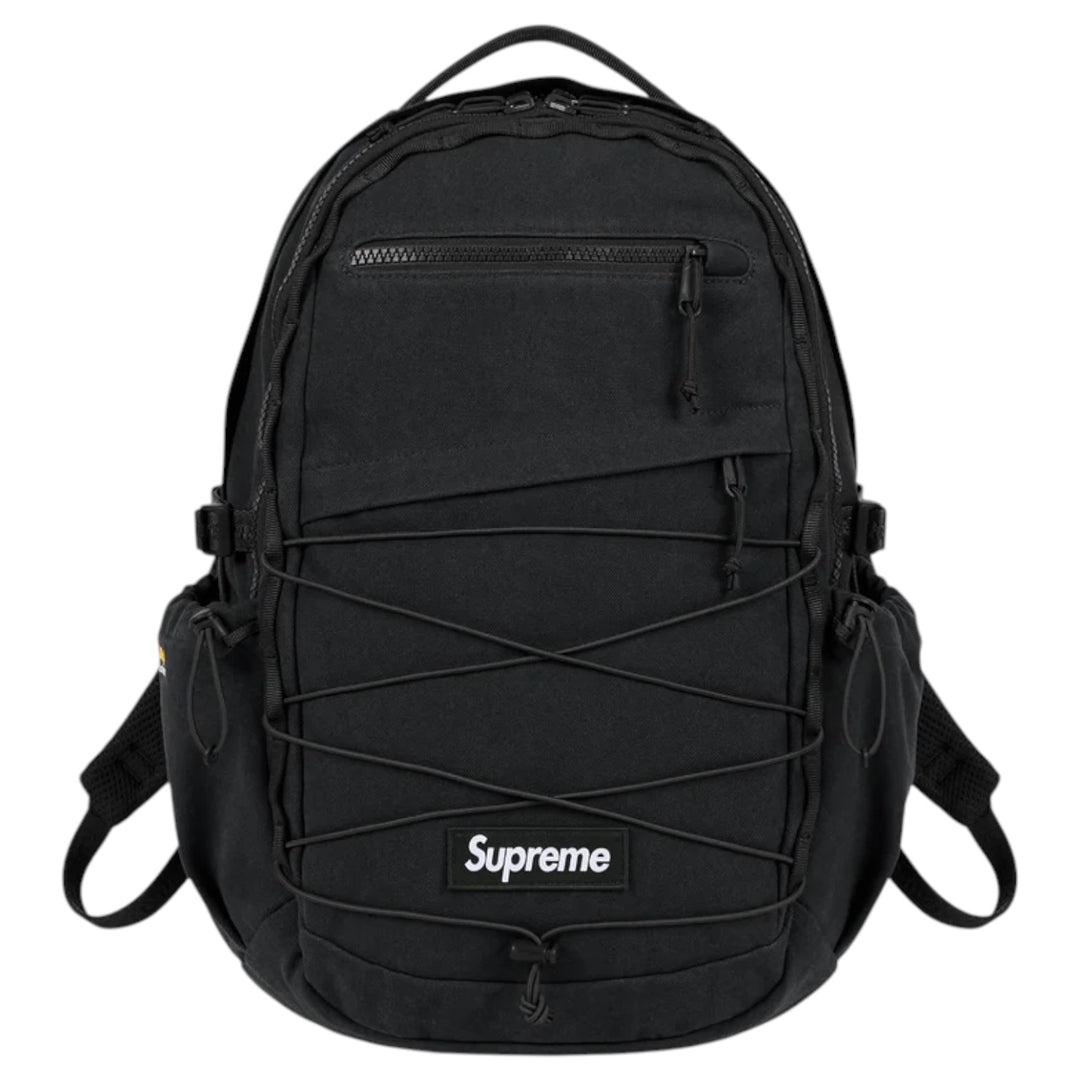 Supreme Logo Backpack Black (SS25) - Hype Vault 