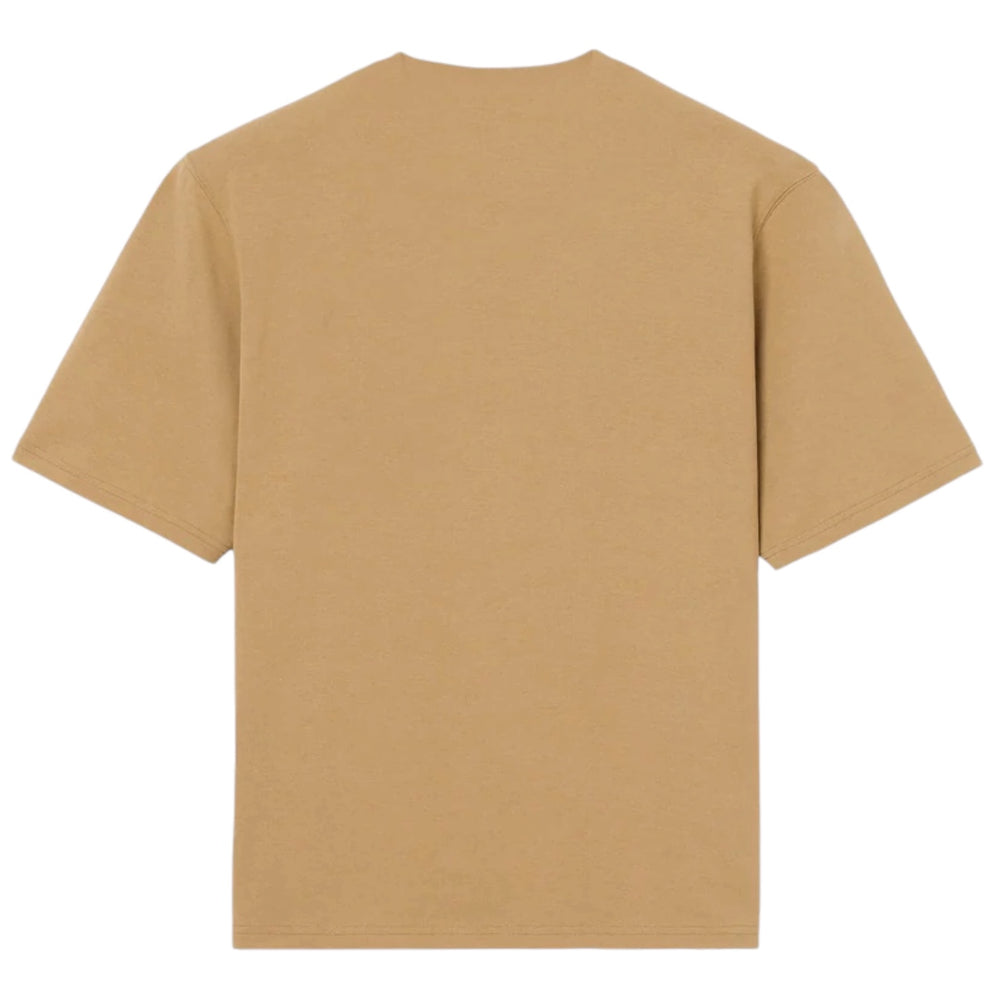 AMI PARIS Ami de Coeur Heavy Jersey Tee Camel/Evergreen (SS26) - Hype Vault 