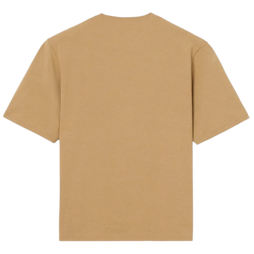 AMI PARIS Ami de Coeur Heavy Jersey Tee Camel/Evergreen (SS26) - Hype Vault 