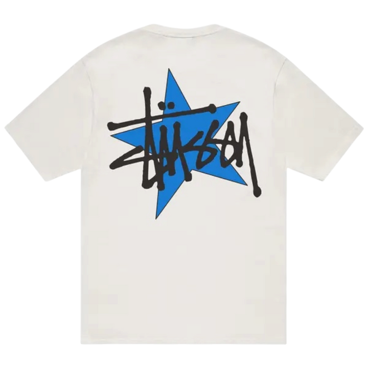 Stussy Star Pigment Dyed Tee ‘Natural’ (FW23) - Hype Vault 