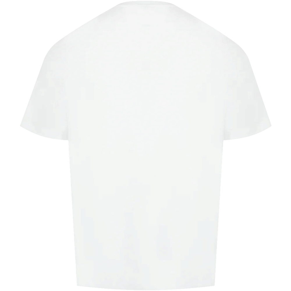 Loewe Embroidered Chest Logo Pocket Tee Relaxed Fit White - Hype Vault 