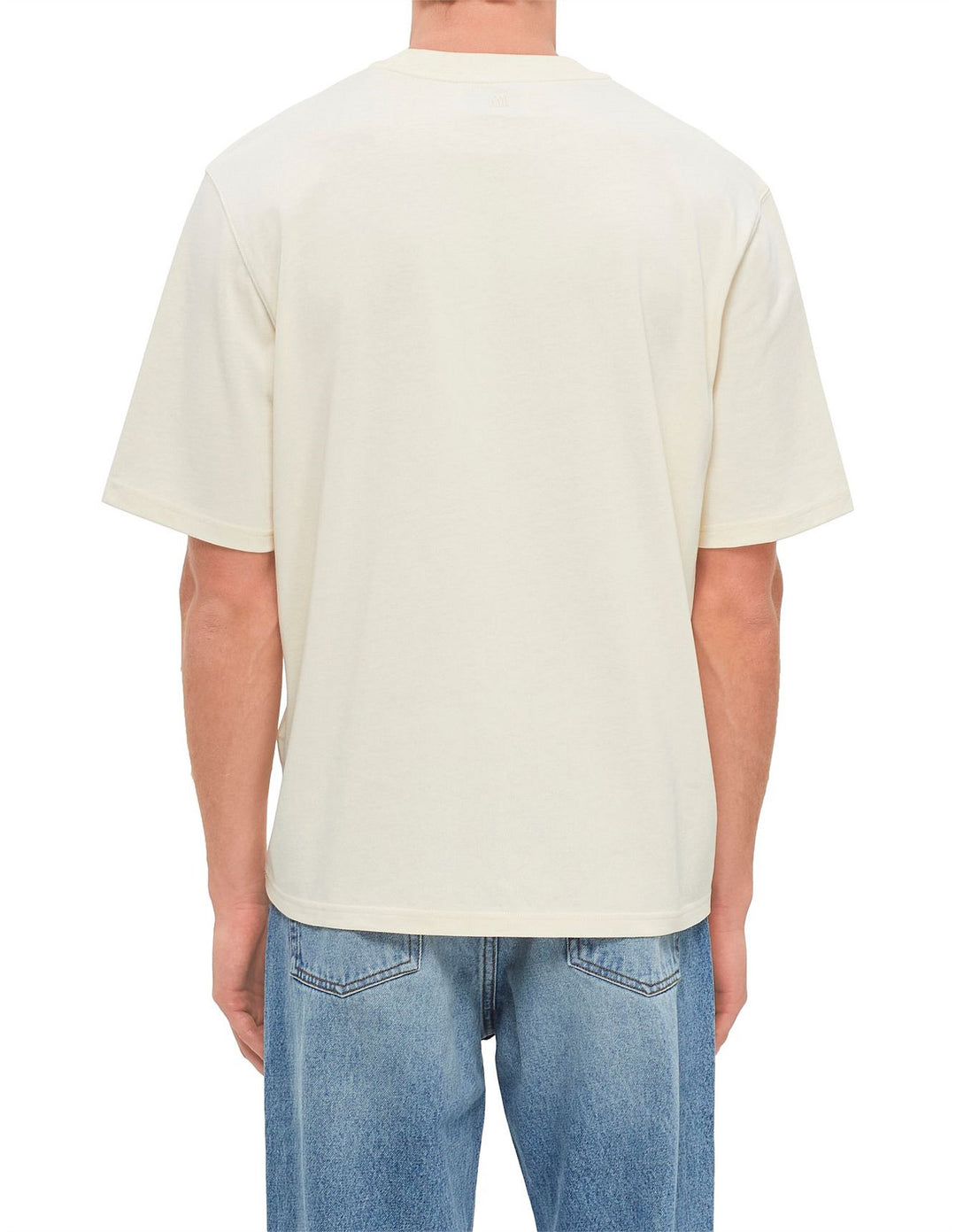 Ami Paris Ami De Coeur Patch T-Shirt ‘Cream’