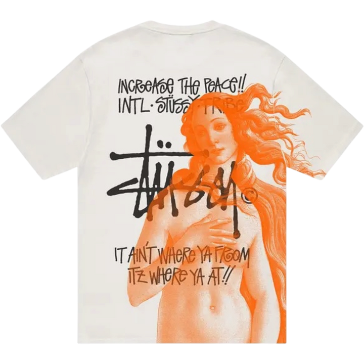 Stussy IST Venus Pigment Dyed Tee ‘Natural’ (FW23) - Hype Vault 