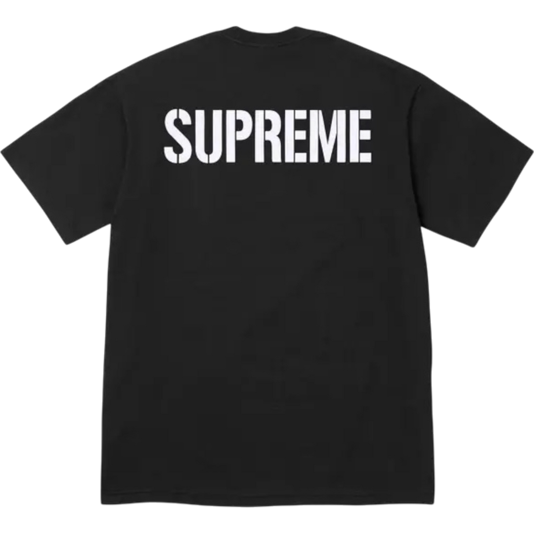 Supreme World Famous Tee 'Black' (SS26) – Hype Vault