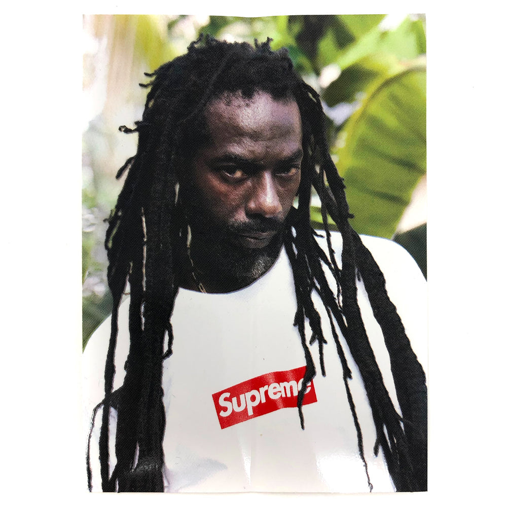 Supreme Buju Banton Sticker | Hype Vault Kuala Lumpur | Asia's Top Trusted High-End Sneakers and Streetwear Store