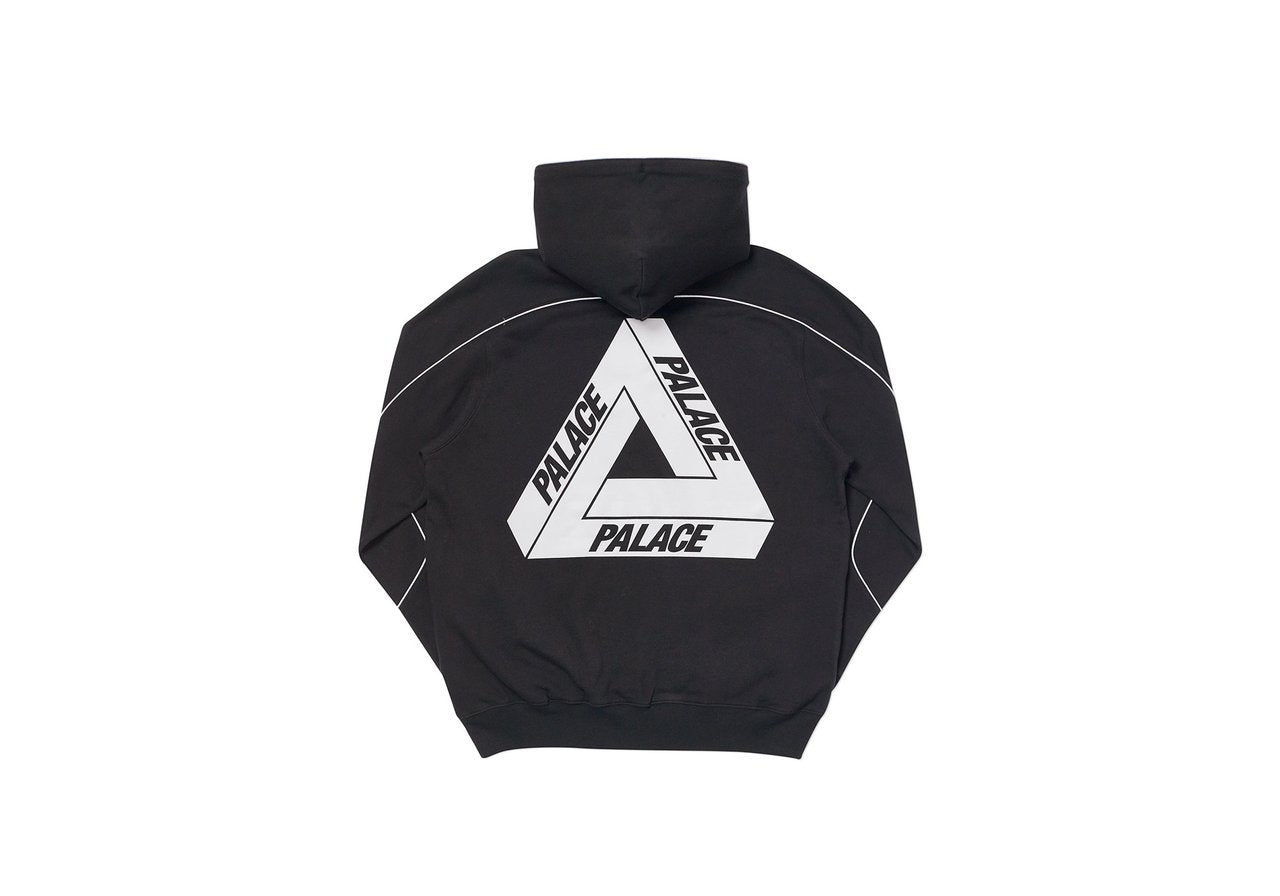 Palace Reflecto Hooded Sweatshirt Black – Hype Vault