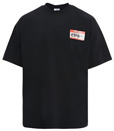 Vetements My Name Is Vetements T-Shirt Black | Hype Vault Kuala Lumpur