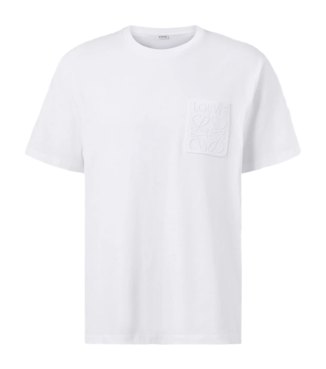 Loewe Anagram ‘White’ T-Shirt with Pocket | Hype Vault