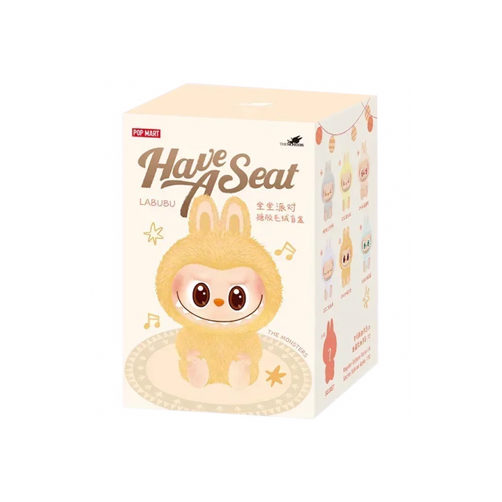 Pop Mart Labubu The Monsters Have a Seat Vinyl Plush Sealed Case (V2)
