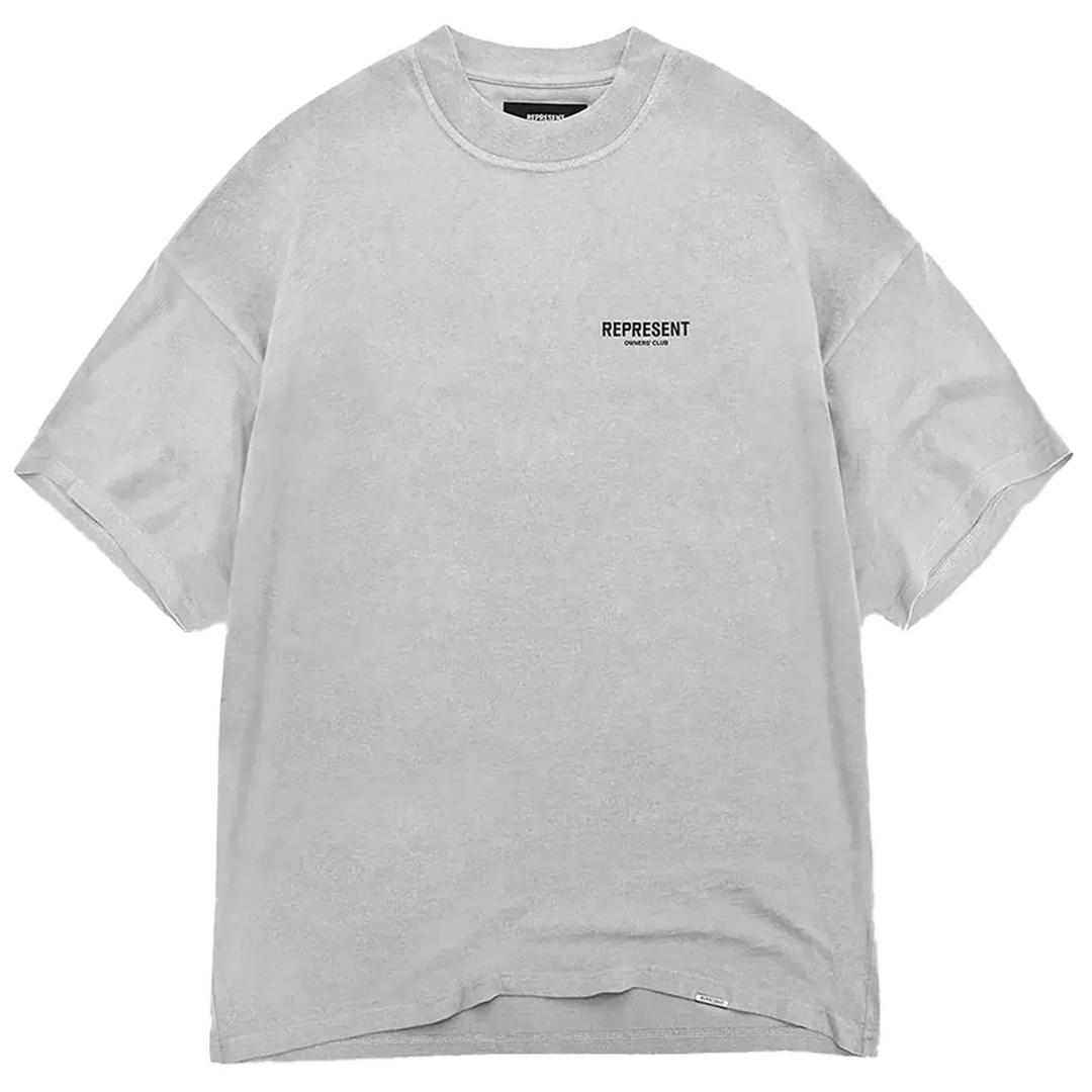 Represent Owners Club Tee Ash Grey (SS25) - Hype Vault 