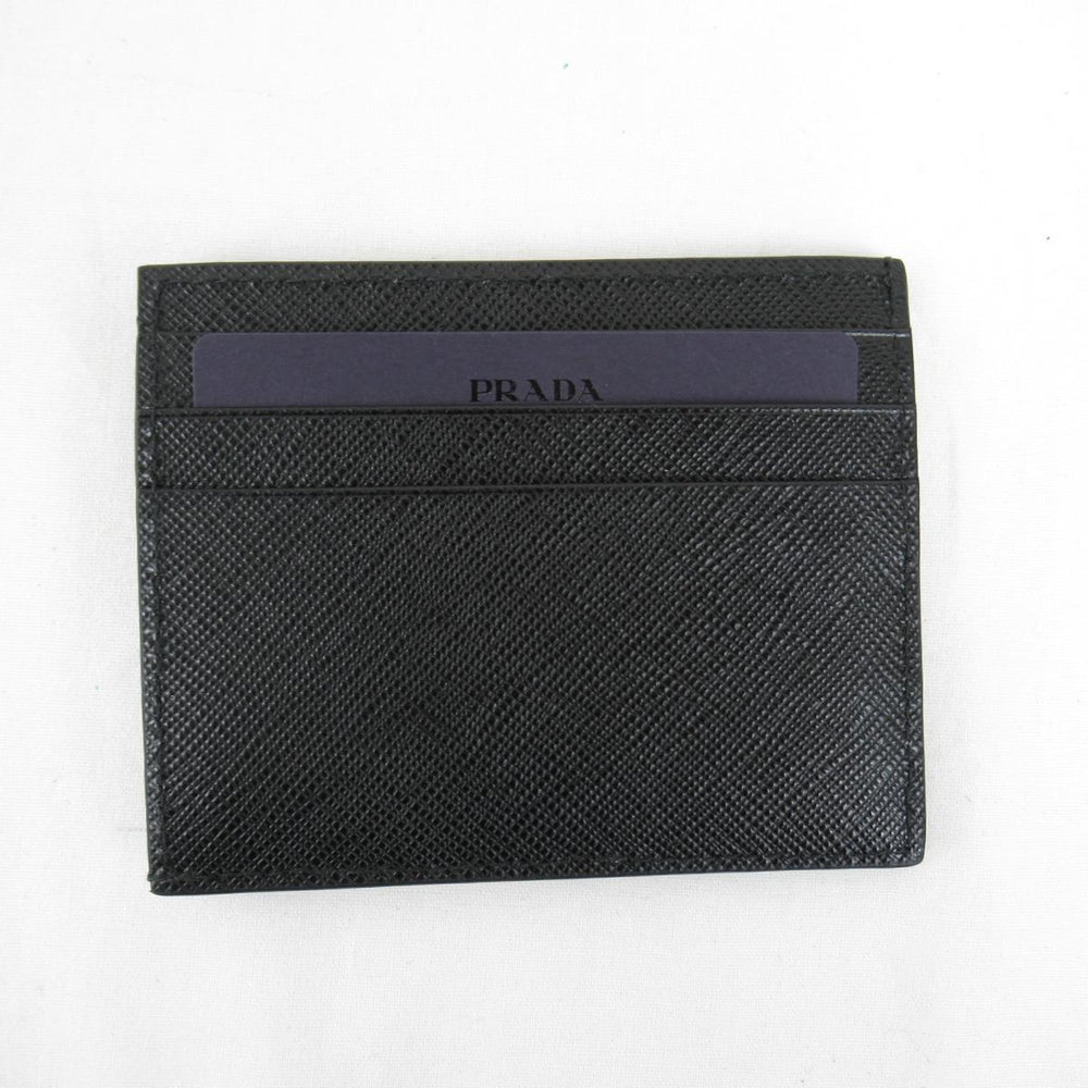 Prada Saffiano Card Holder Black | Hype Vault Kuala Lumpur