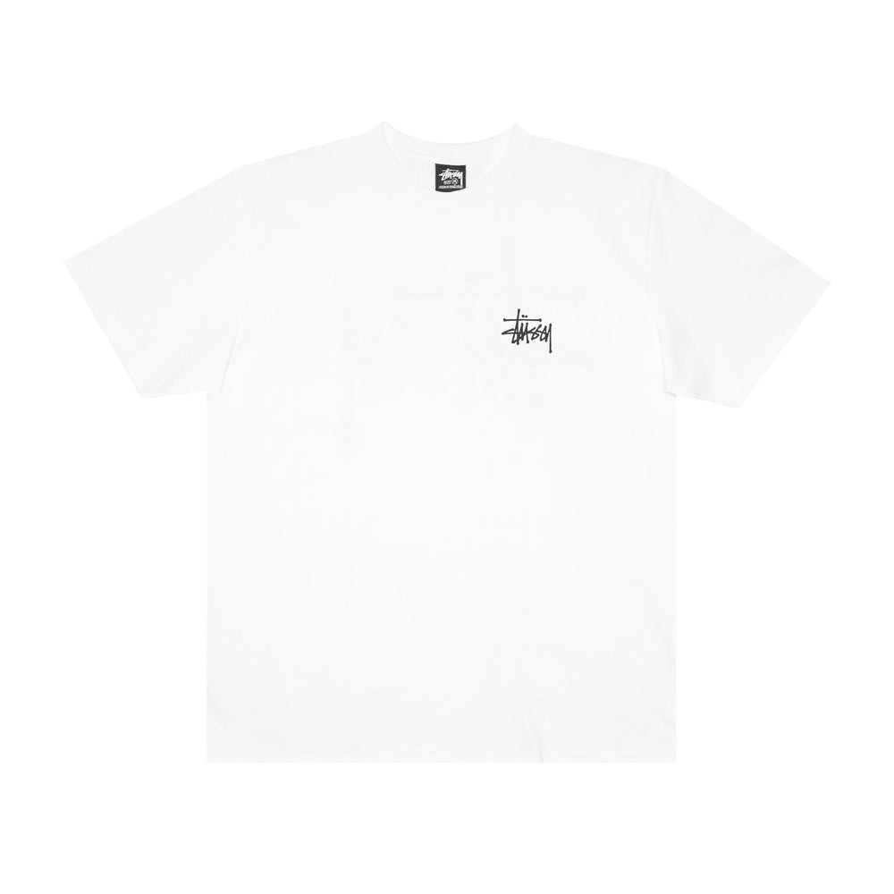 Stussy Basic Tee White | Hype Vault Kuala Lumpur