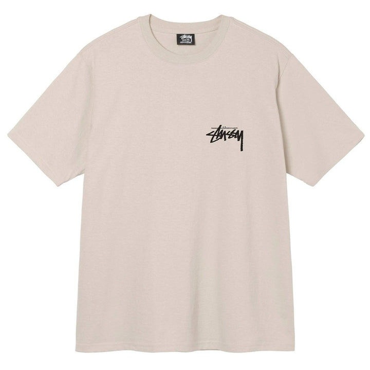 Stussy Fuzzy Dice Tee Smoke | Hype Vault Kuala Lumpur | Asia's Top Trusted High-End Sneakers and Streetwear Store