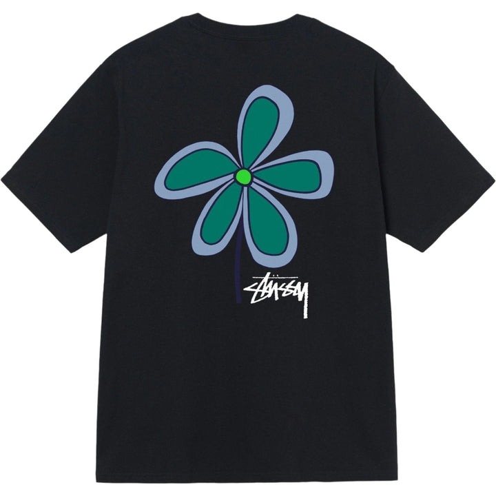 Stussy Flower Tee Black | Hype Vault