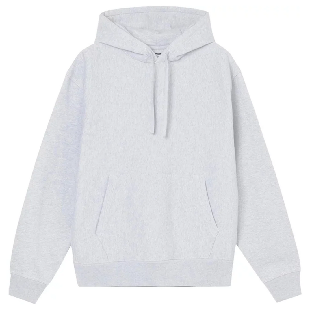 Stussy Back Hood Applique Hoodie 'Ash Heather' (SS22)