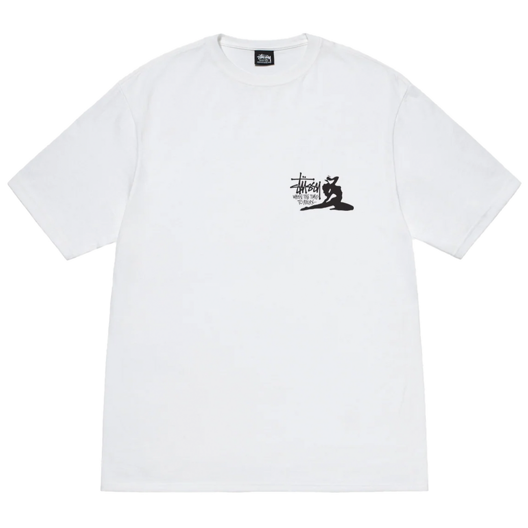 Stussy Relax Tee White | Hype Vault