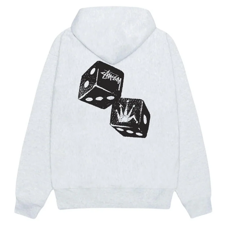 Stussy Shakers Hoodie Ash Heather (FW24) - Hype Vault 