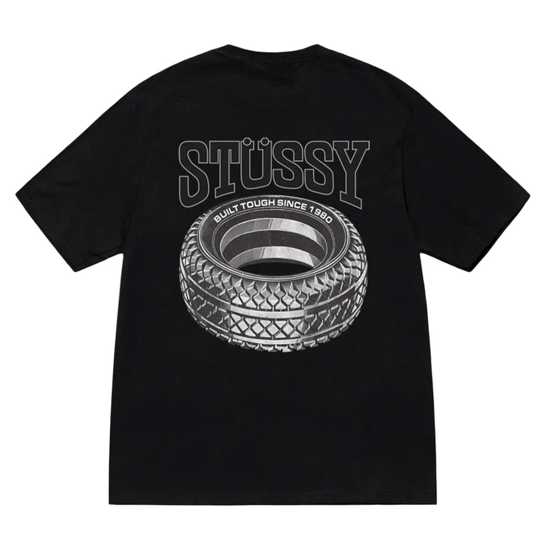 Stussy Tough Tread Tee ‘Black’ | Hype Vault