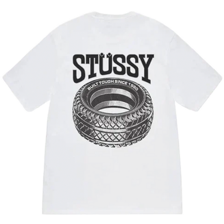 Stussy Tough Tread Tee ‘White’ | Hype Vault