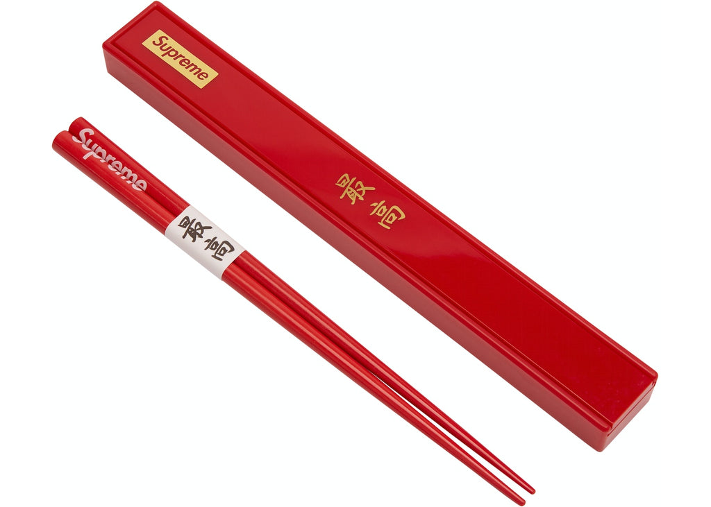 Supreme Chopsticks Set Red| Hype Vault Kuala Lumpur | Asia's Top Trusted High-End Sneakers and Streetwear Store